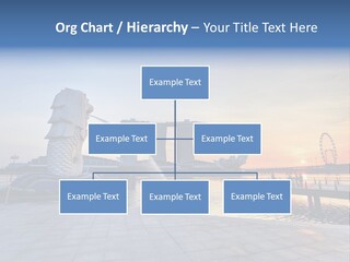 A Statue Of A Horse Is Spewing Water Into The Air PowerPoint Template