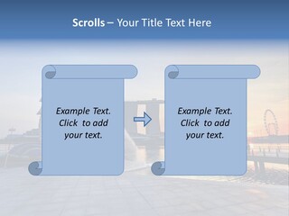 A Statue Of A Horse Is Spewing Water Into The Air PowerPoint Template