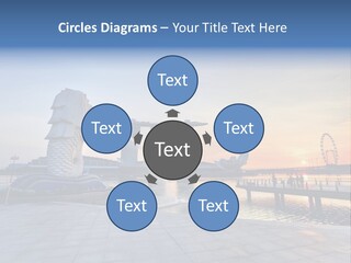 A Statue Of A Horse Is Spewing Water Into The Air PowerPoint Template