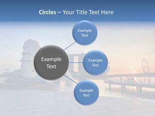 A Statue Of A Horse Is Spewing Water Into The Air PowerPoint Template