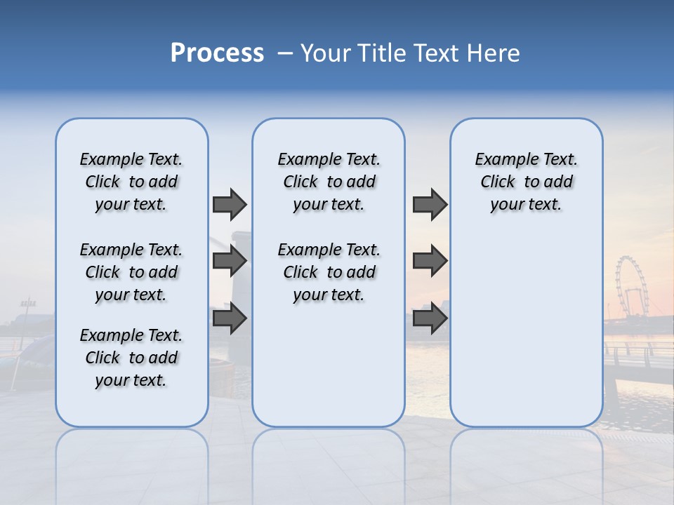 A Statue Of A Horse Is Spewing Water Into The Air PowerPoint Template