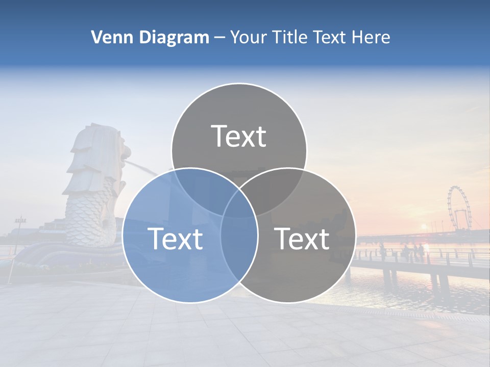 A Statue Of A Horse Is Spewing Water Into The Air PowerPoint Template