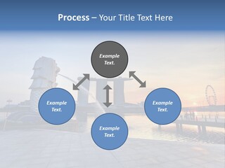 A Statue Of A Horse Is Spewing Water Into The Air PowerPoint Template