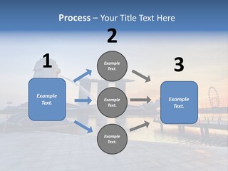 A Statue Of A Horse Is Spewing Water Into The Air PowerPoint Template