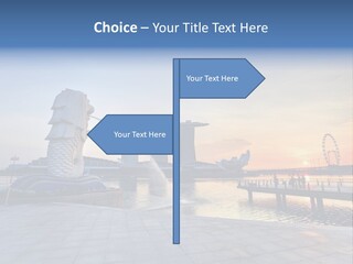 A Statue Of A Horse Is Spewing Water Into The Air PowerPoint Template