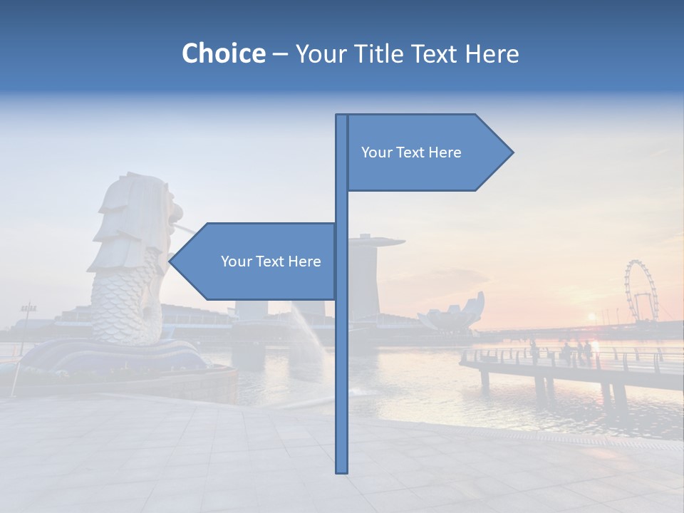 A Statue Of A Horse Is Spewing Water Into The Air PowerPoint Template
