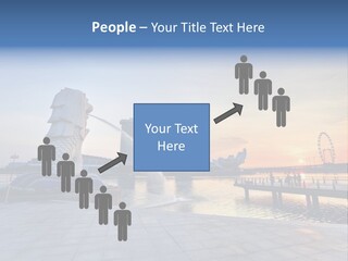 A Statue Of A Horse Is Spewing Water Into The Air PowerPoint Template