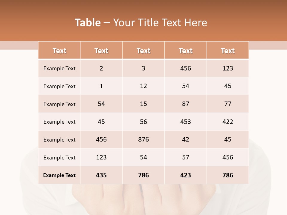 A Woman Is Smiling With Her Hands On Her Mouth PowerPoint Template