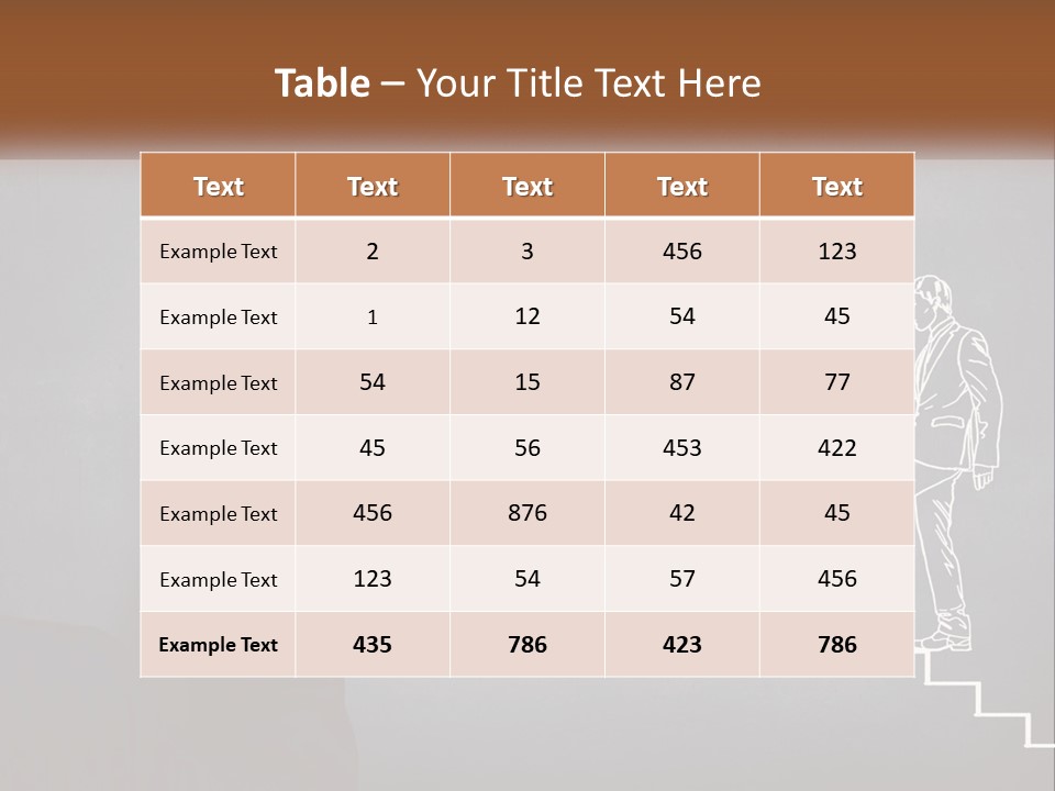 A Person Drawing A Stair With A Marker On A Chalkboard PowerPoint Template