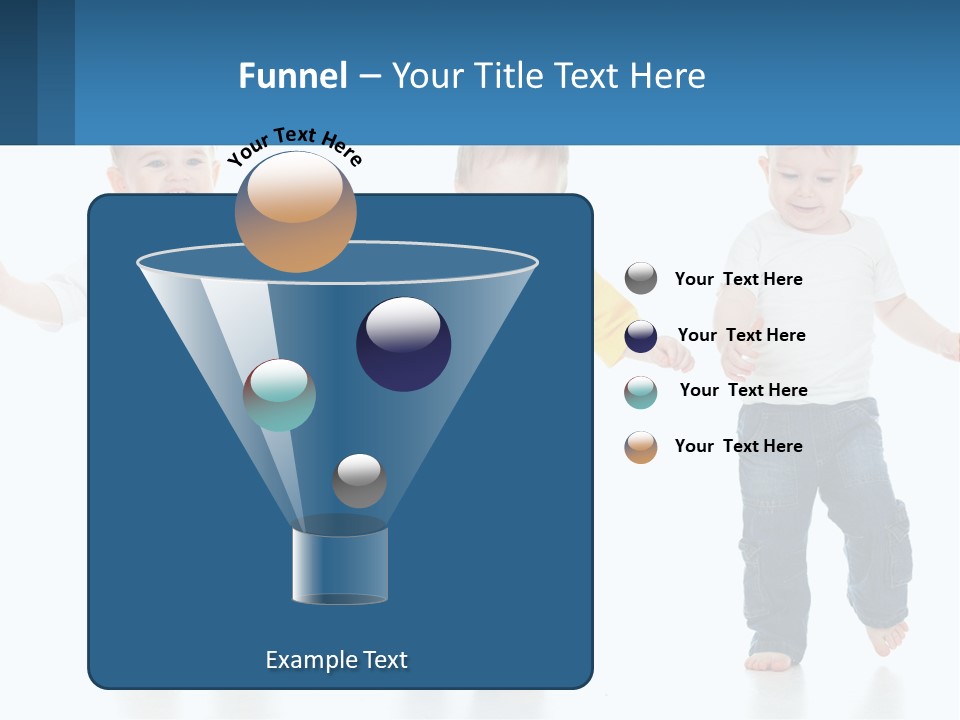 A Group Of Three Children In Overalls And A Yellow Shirt PowerPoint Template