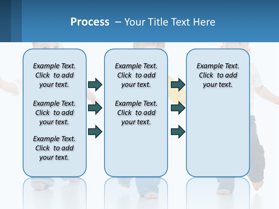 A Group Of Three Children In Overalls And A Yellow Shirt PowerPoint Template