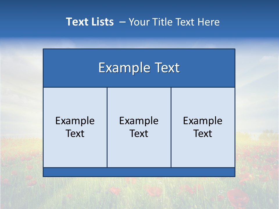 A Man Standing In A Field With His Hands Up PowerPoint Template