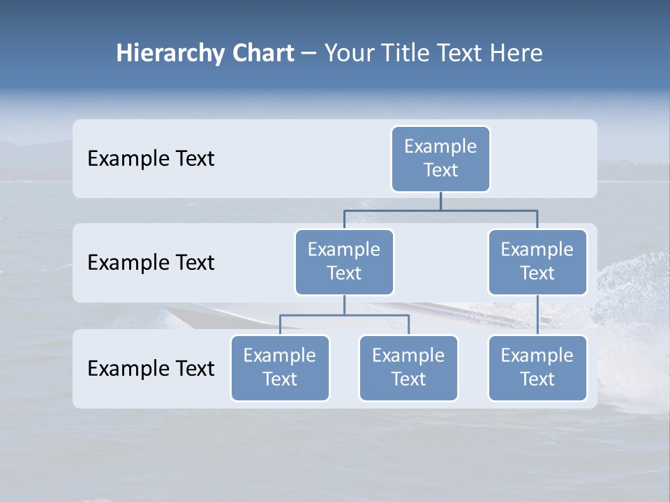 A White Boat With A Yellow Flag Is In The Water PowerPoint Template