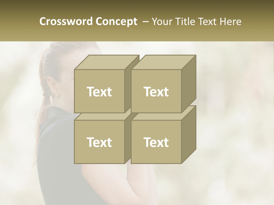 A Woman Taking A Picture With A Camera PowerPoint Template