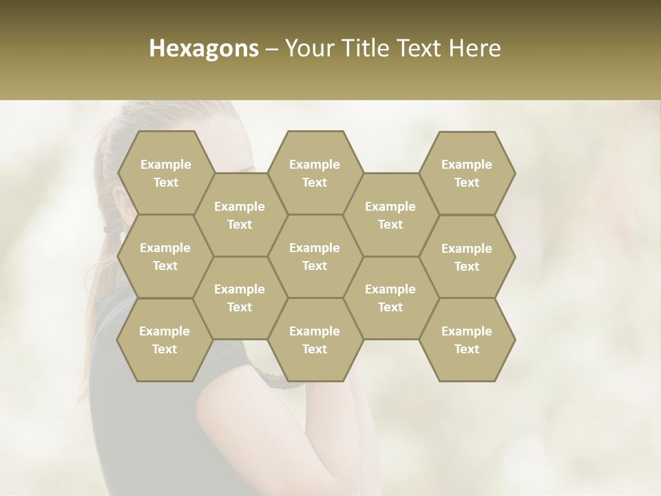 A Woman Taking A Picture With A Camera PowerPoint Template