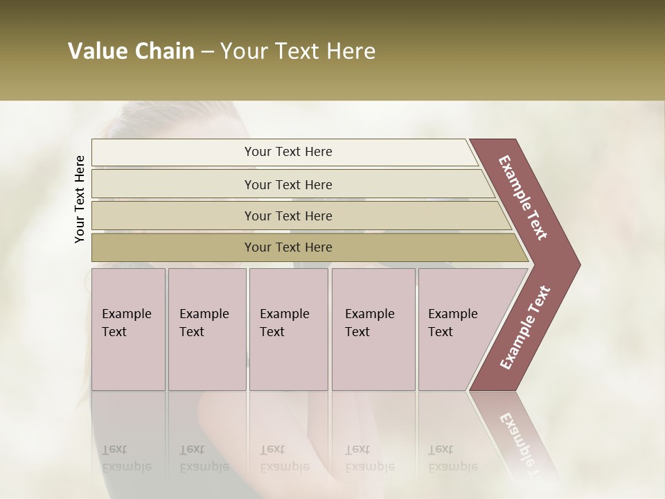 A Woman Taking A Picture With A Camera PowerPoint Template
