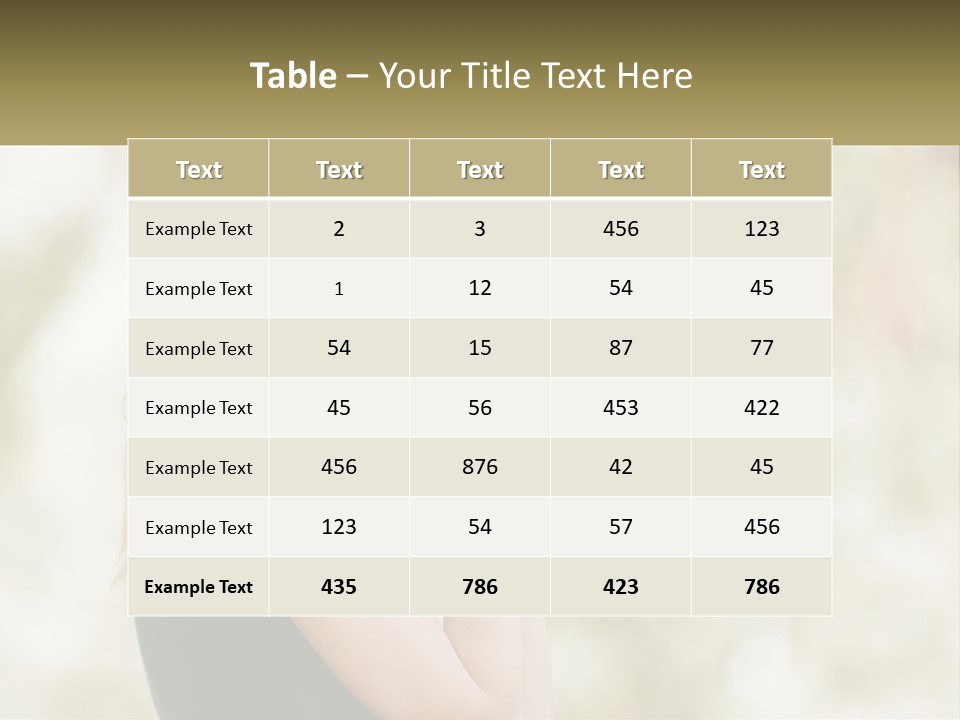 A Woman Taking A Picture With A Camera PowerPoint Template