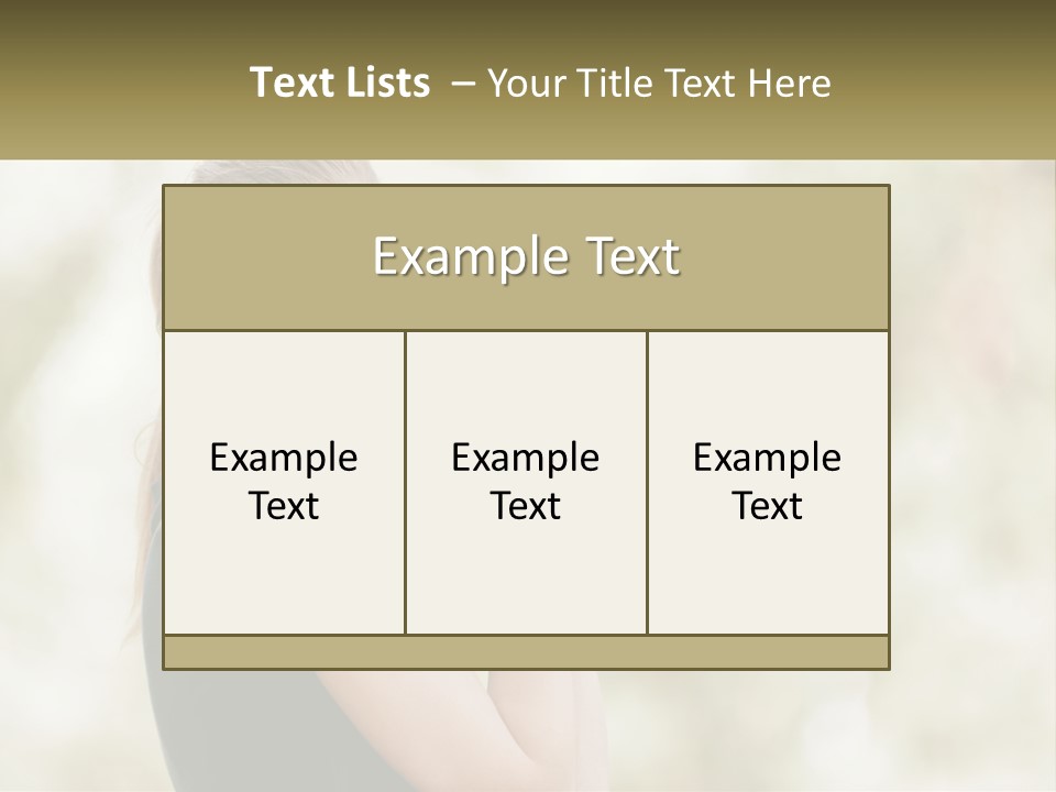 A Woman Taking A Picture With A Camera PowerPoint Template