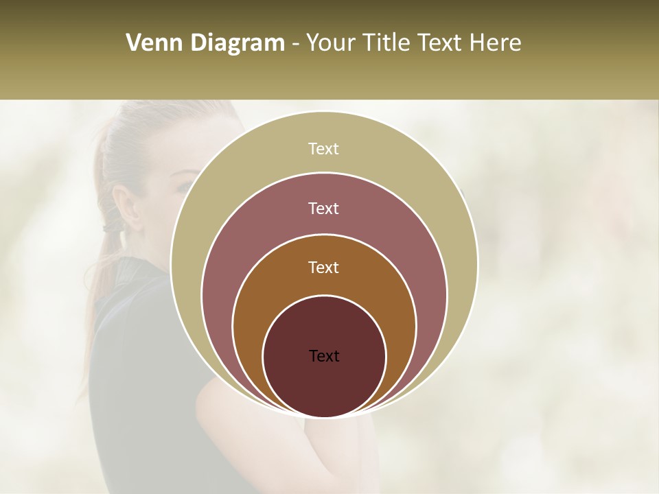 A Woman Taking A Picture With A Camera PowerPoint Template