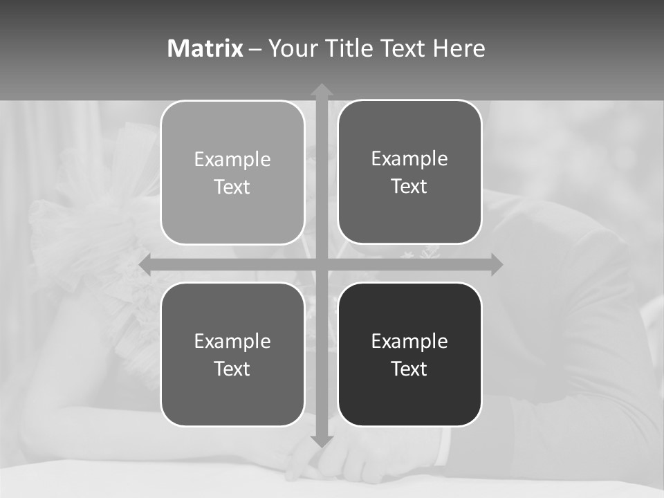 A Man And A Woman Drinking A Drink Together PowerPoint Template