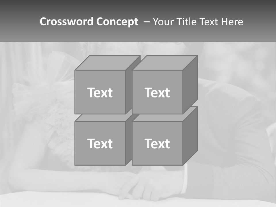 A Man And A Woman Drinking A Drink Together PowerPoint Template