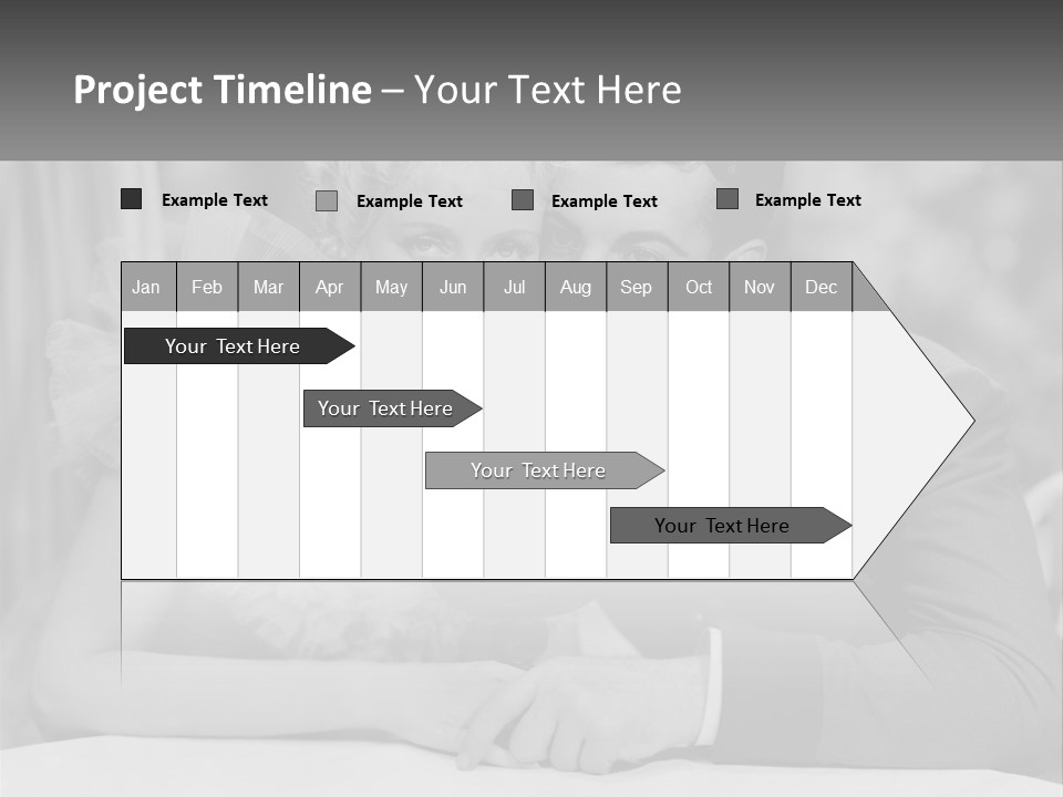 A Man And A Woman Drinking A Drink Together PowerPoint Template