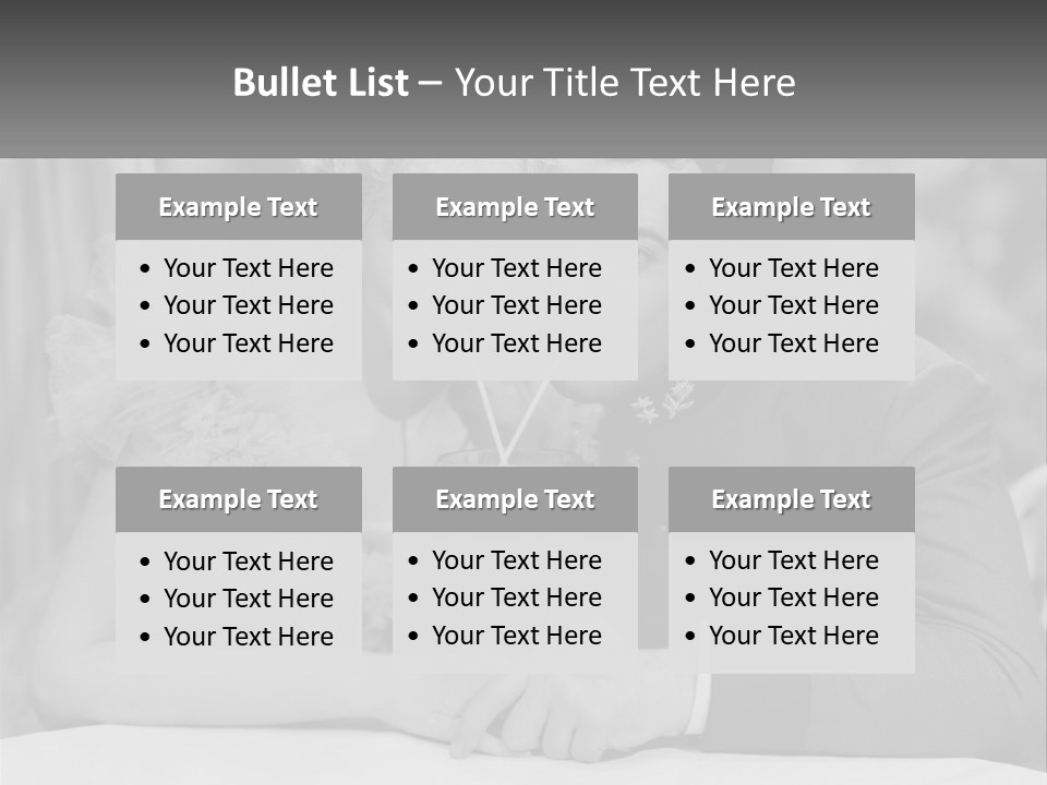 A Man And A Woman Drinking A Drink Together PowerPoint Template