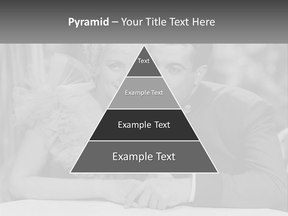 A Man And A Woman Drinking A Drink Together PowerPoint Template