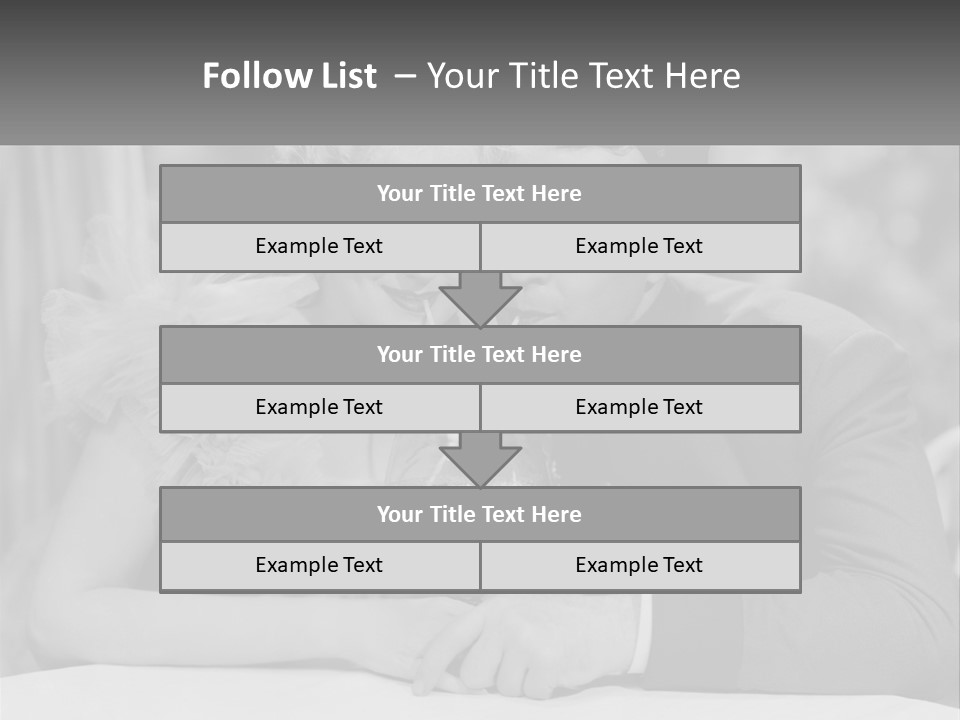 A Man And A Woman Drinking A Drink Together PowerPoint Template