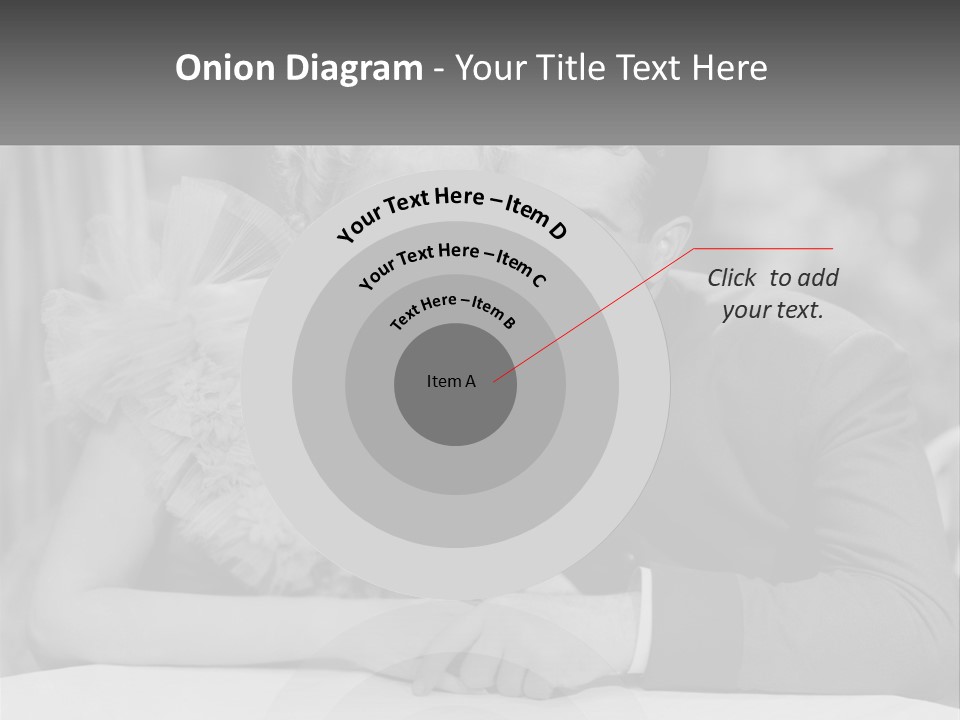 A Man And A Woman Drinking A Drink Together PowerPoint Template