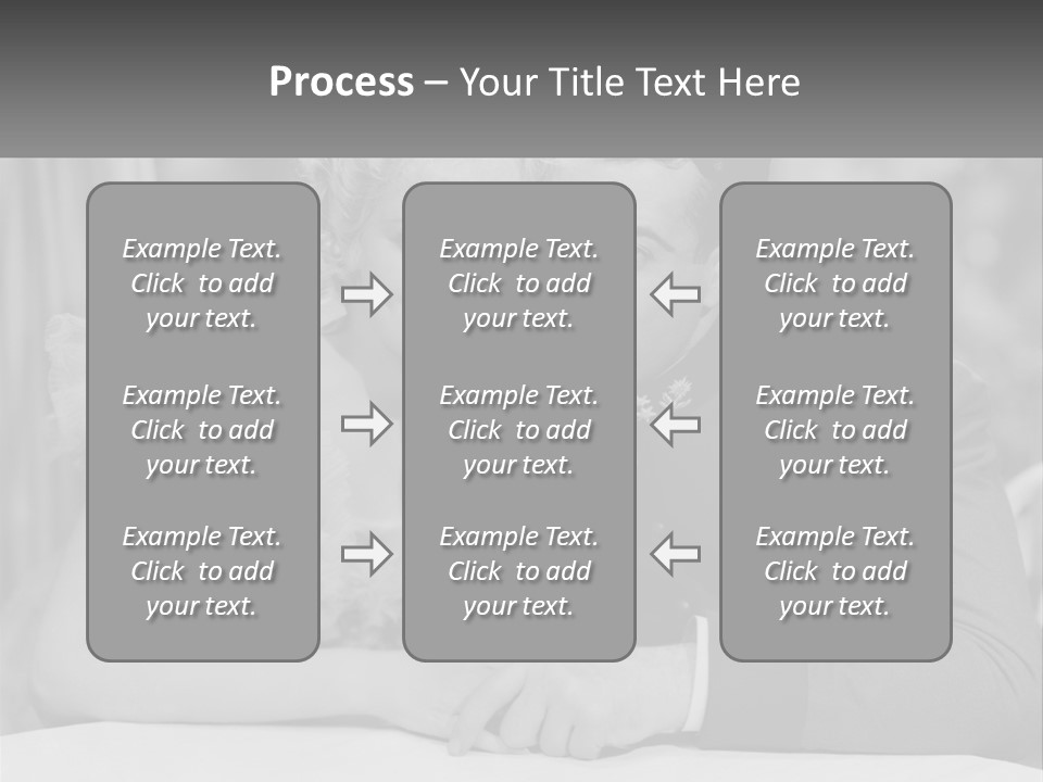 A Man And A Woman Drinking A Drink Together PowerPoint Template