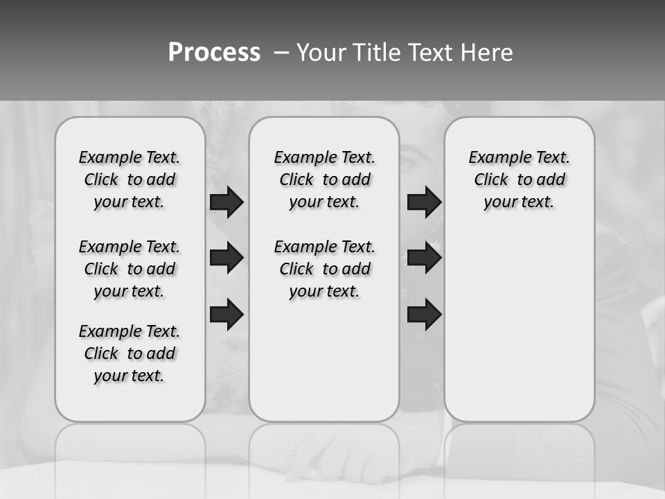 A Man And A Woman Drinking A Drink Together PowerPoint Template