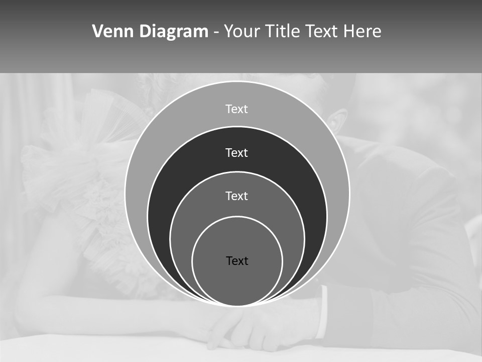 A Man And A Woman Drinking A Drink Together PowerPoint Template