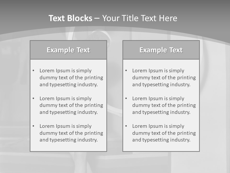 A Woman In A Short Skirt Is Holding A Hoop PowerPoint Template