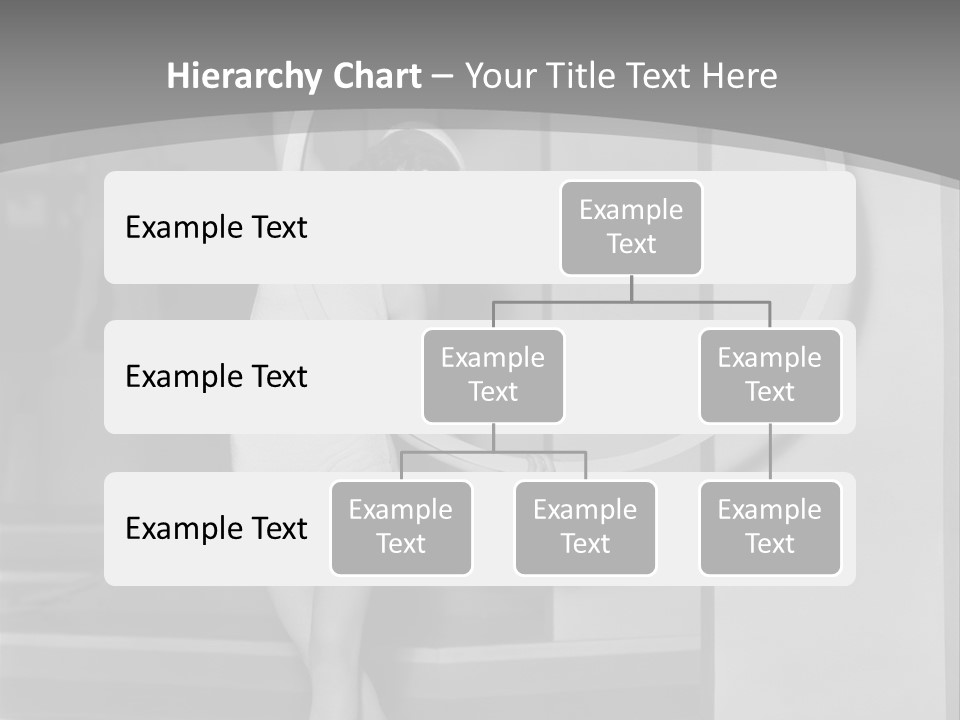 A Woman In A Short Skirt Is Holding A Hoop PowerPoint Template