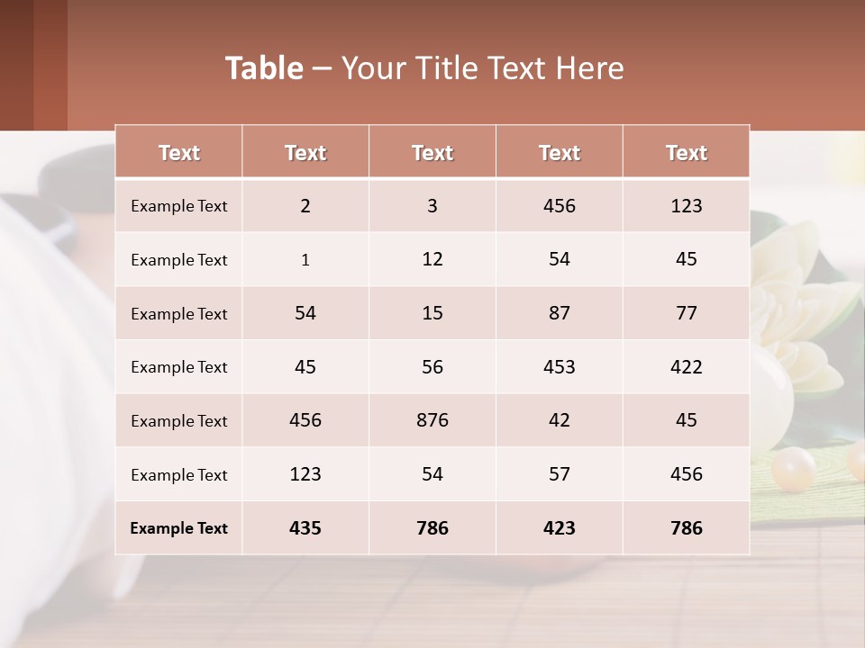 A Young Boy Laying On A Table Next To A Flower Powerpoint Presentation PowerPoint Template