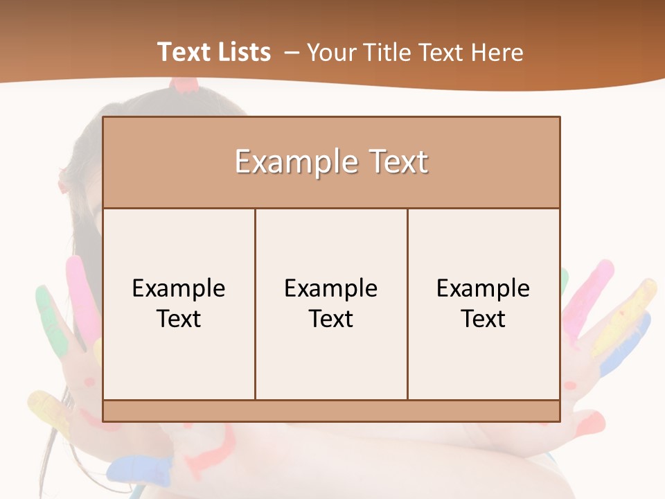 Two Young Girls Are Holding Their Hands In The Air PowerPoint Template