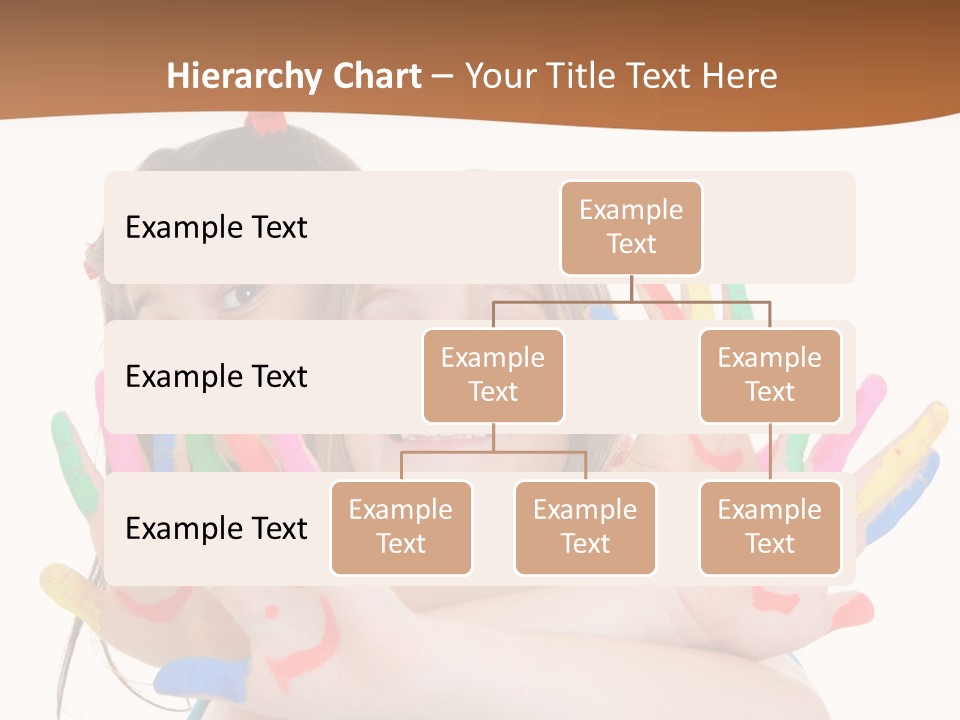 Two Young Girls Are Holding Their Hands In The Air PowerPoint Template