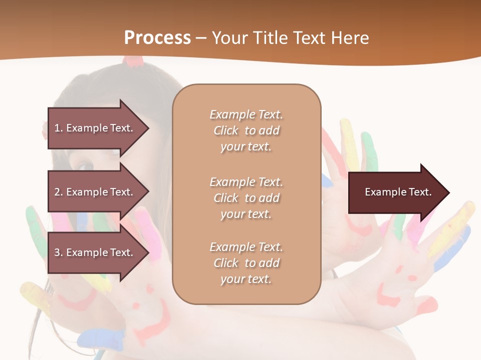 Two Young Girls Are Holding Their Hands In The Air PowerPoint Template