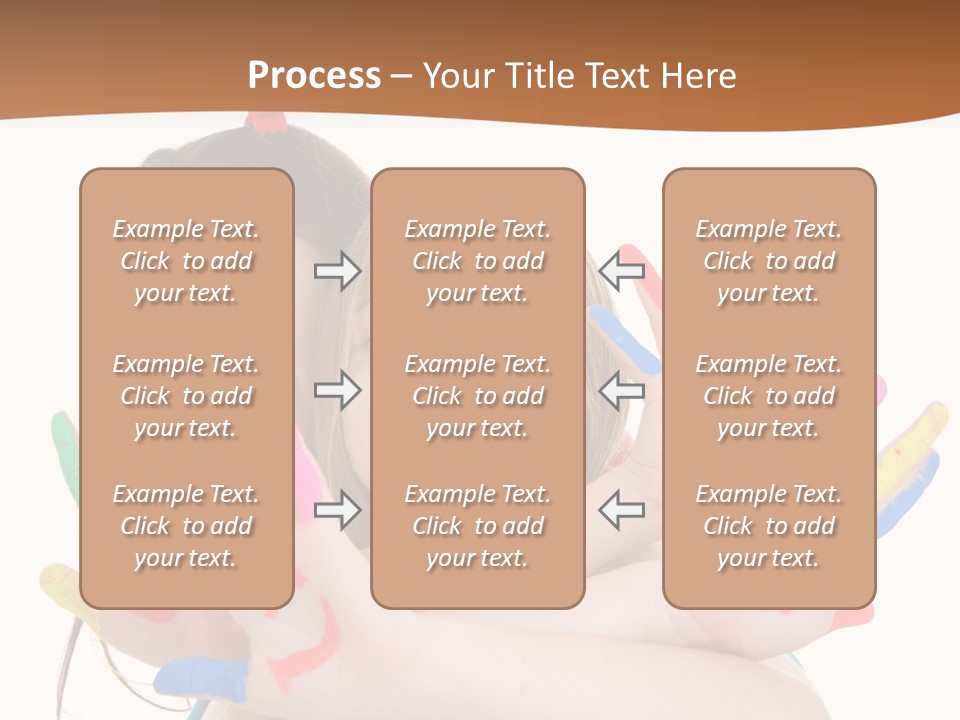 Two Young Girls Are Holding Their Hands In The Air PowerPoint Template