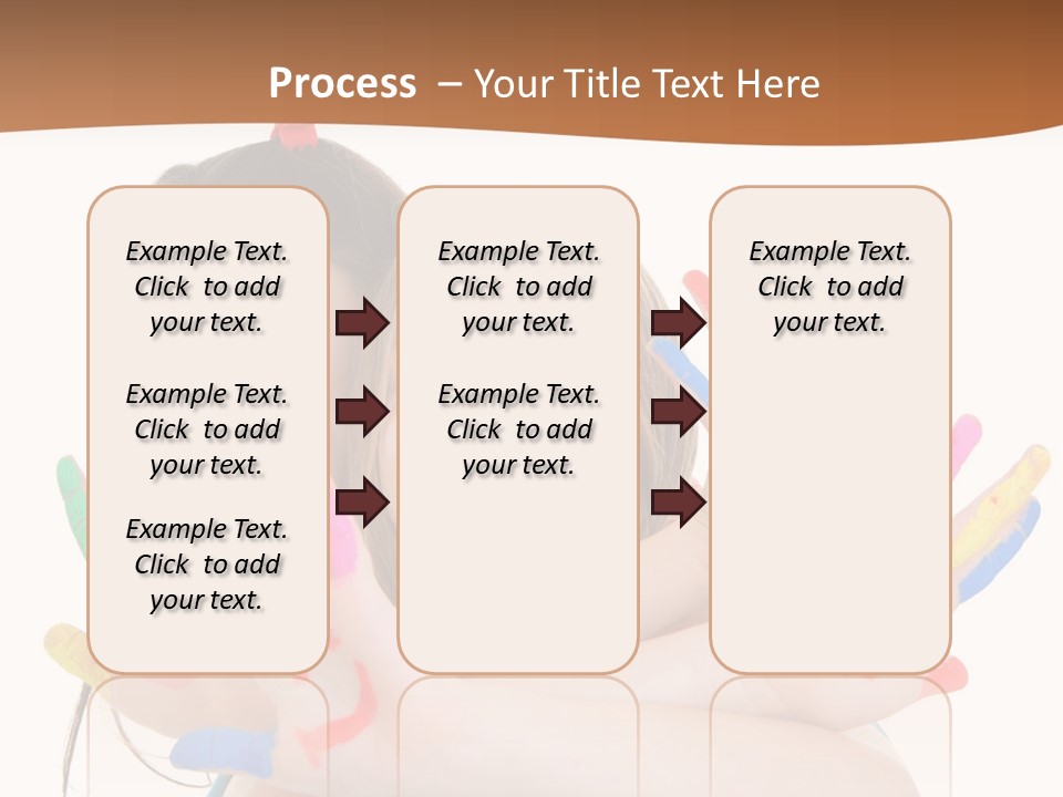 Two Young Girls Are Holding Their Hands In The Air PowerPoint Template