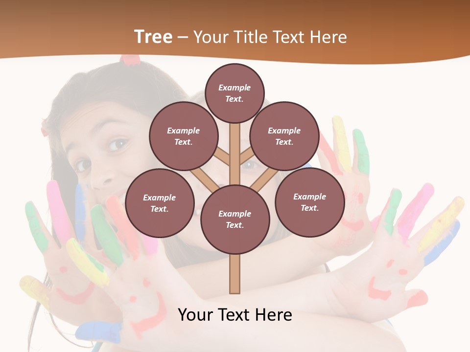 Two Young Girls Are Holding Their Hands In The Air PowerPoint Template