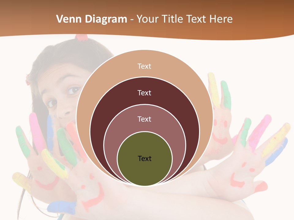 Two Young Girls Are Holding Their Hands In The Air PowerPoint Template