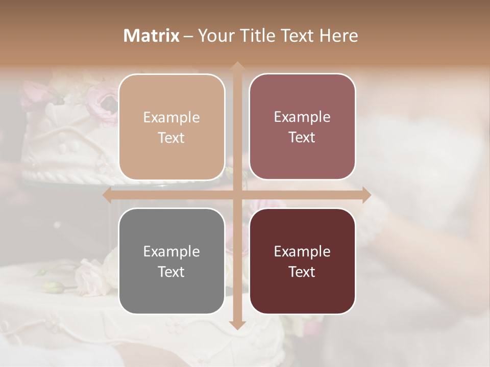 Wedding Cake PowerPoint Template