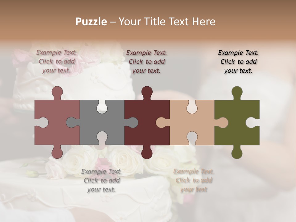 Wedding Cake PowerPoint Template