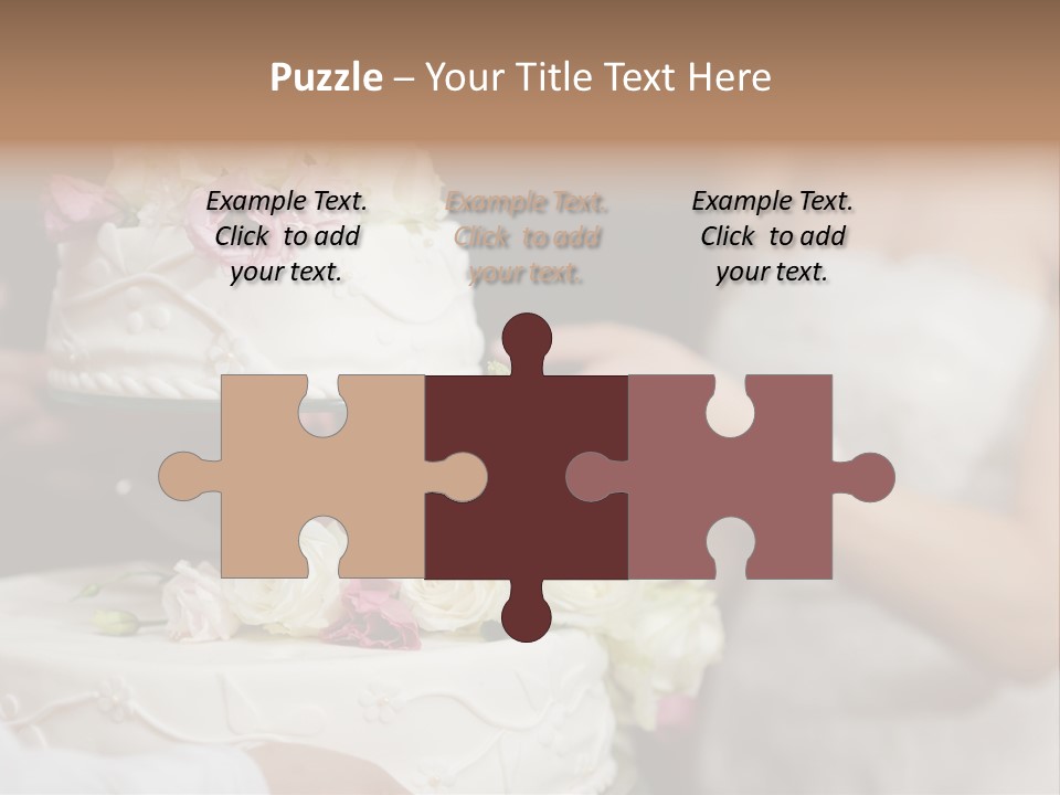 Wedding Cake PowerPoint Template