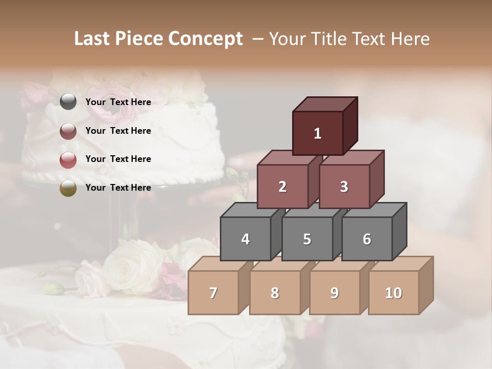 Wedding Cake PowerPoint Template