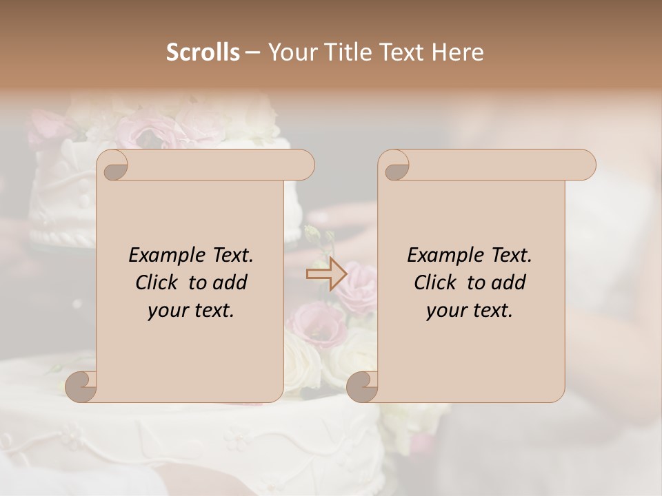 Wedding Cake PowerPoint Template