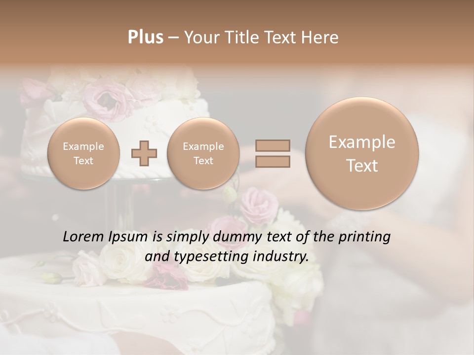 Wedding Cake PowerPoint Template
