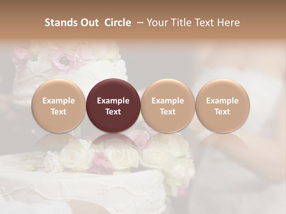 Wedding Cake PowerPoint Template